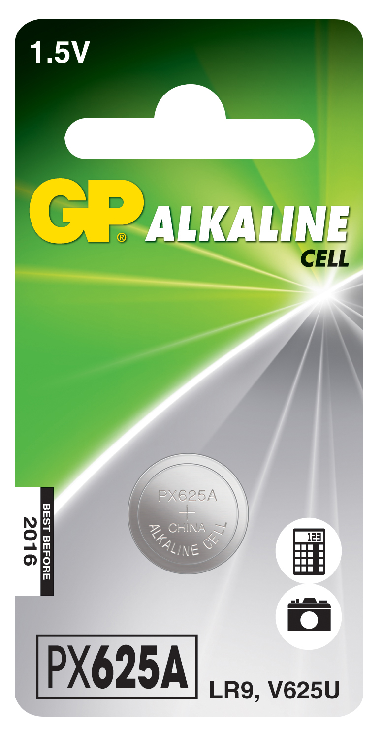 Nappiparisto GP Alkaline erikoisalkaliparisto 625A, 1kpl