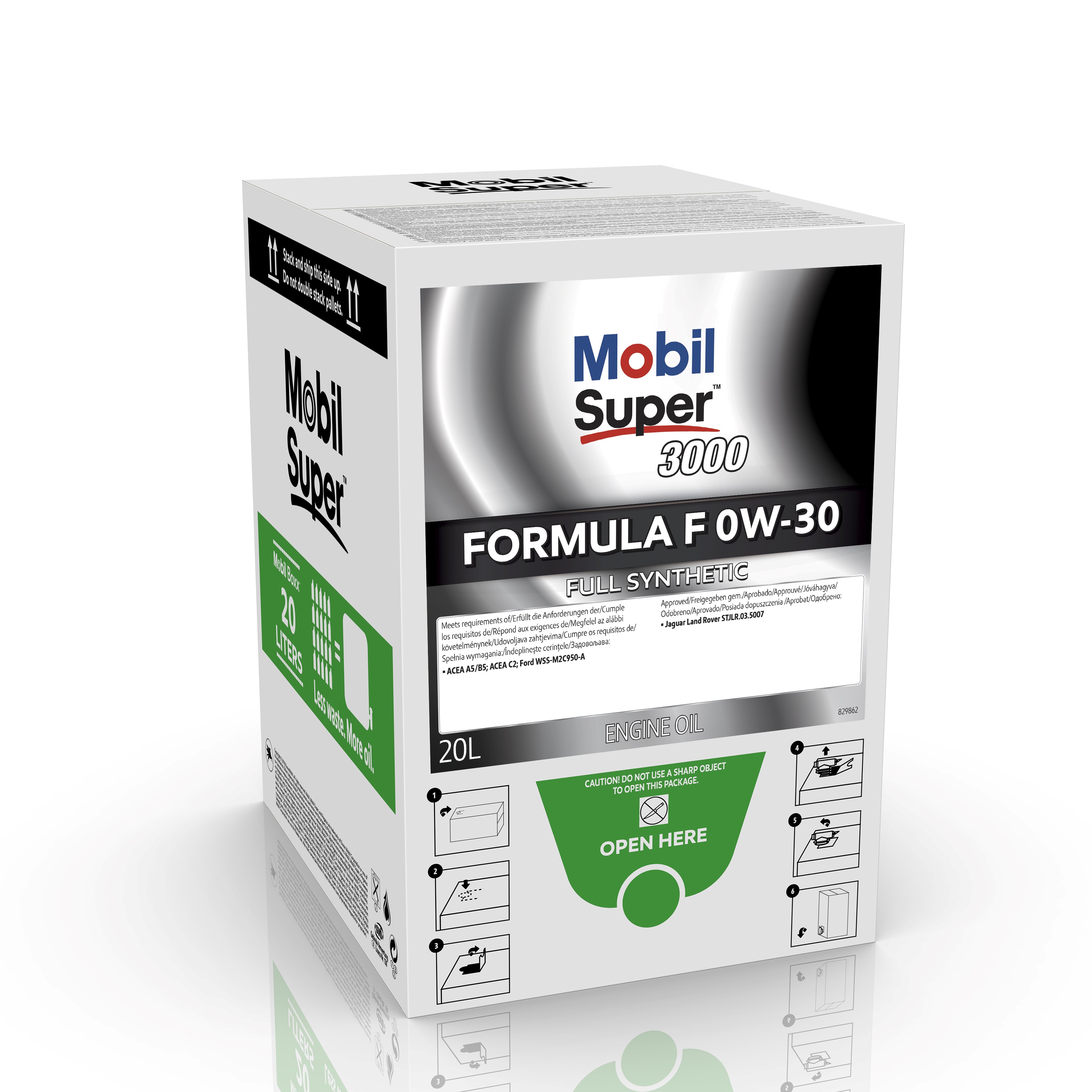 MOBIL SUPER 3000 FORMULA F 0W-30 Boxx