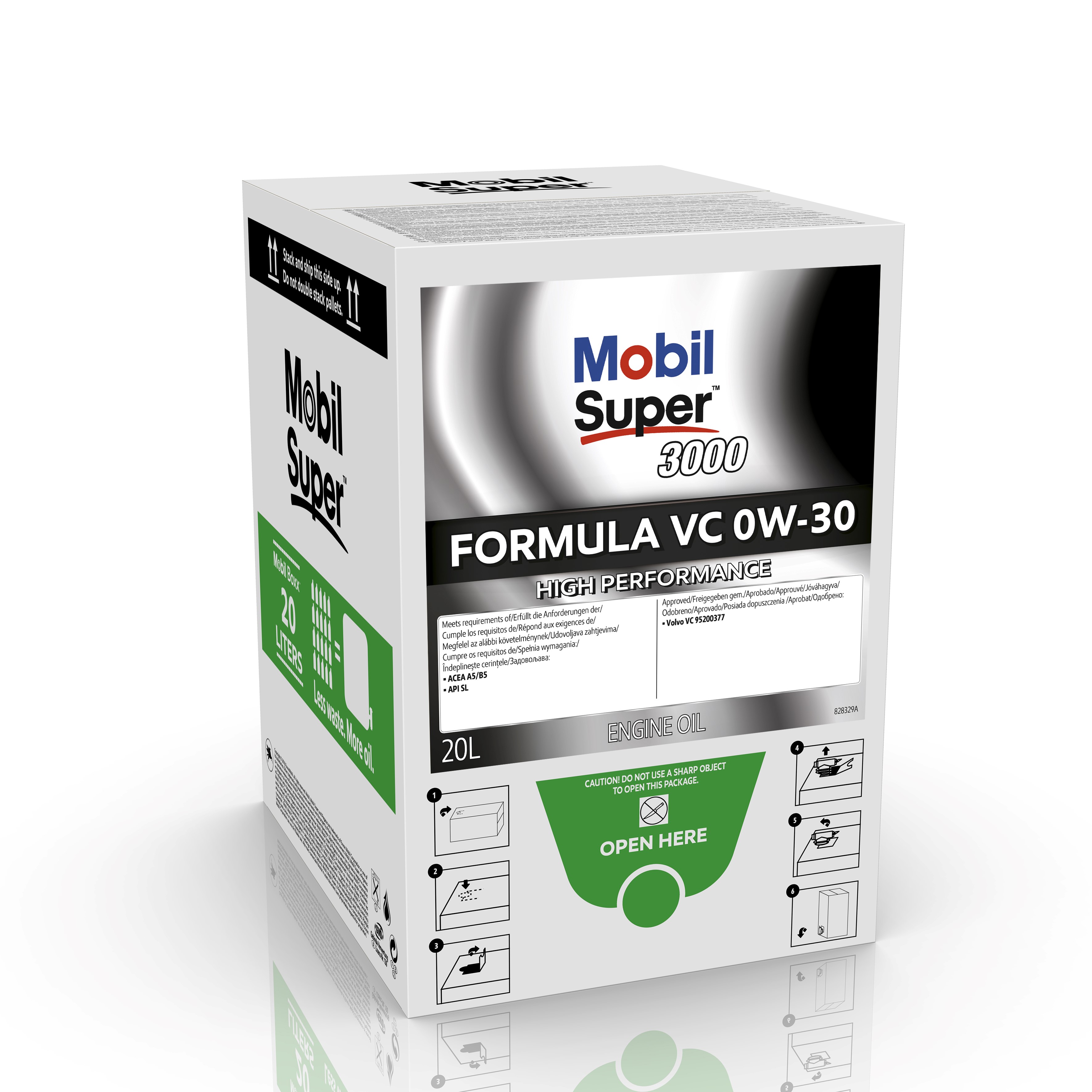 MOBIL SUPER 3000 FORMULA VC 0W-30 Boxx