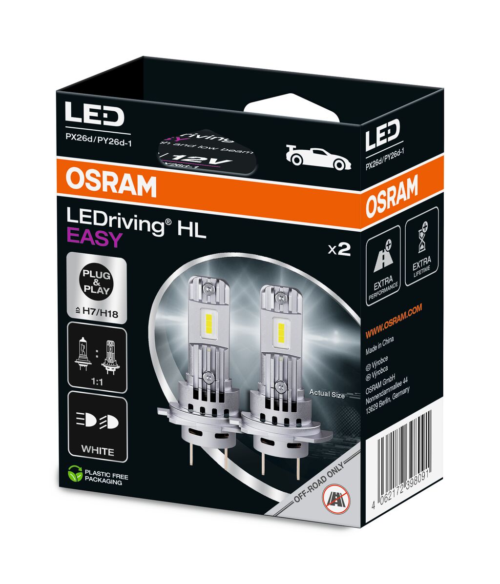 LEDriving HL EASY H7/H18 EKO Blister